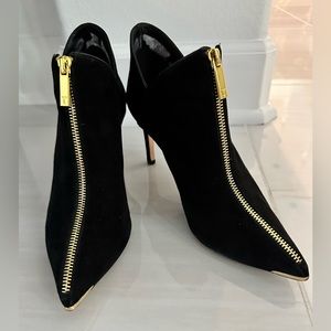 Ted Baker Woman’s Black Suede Ankle Booties
